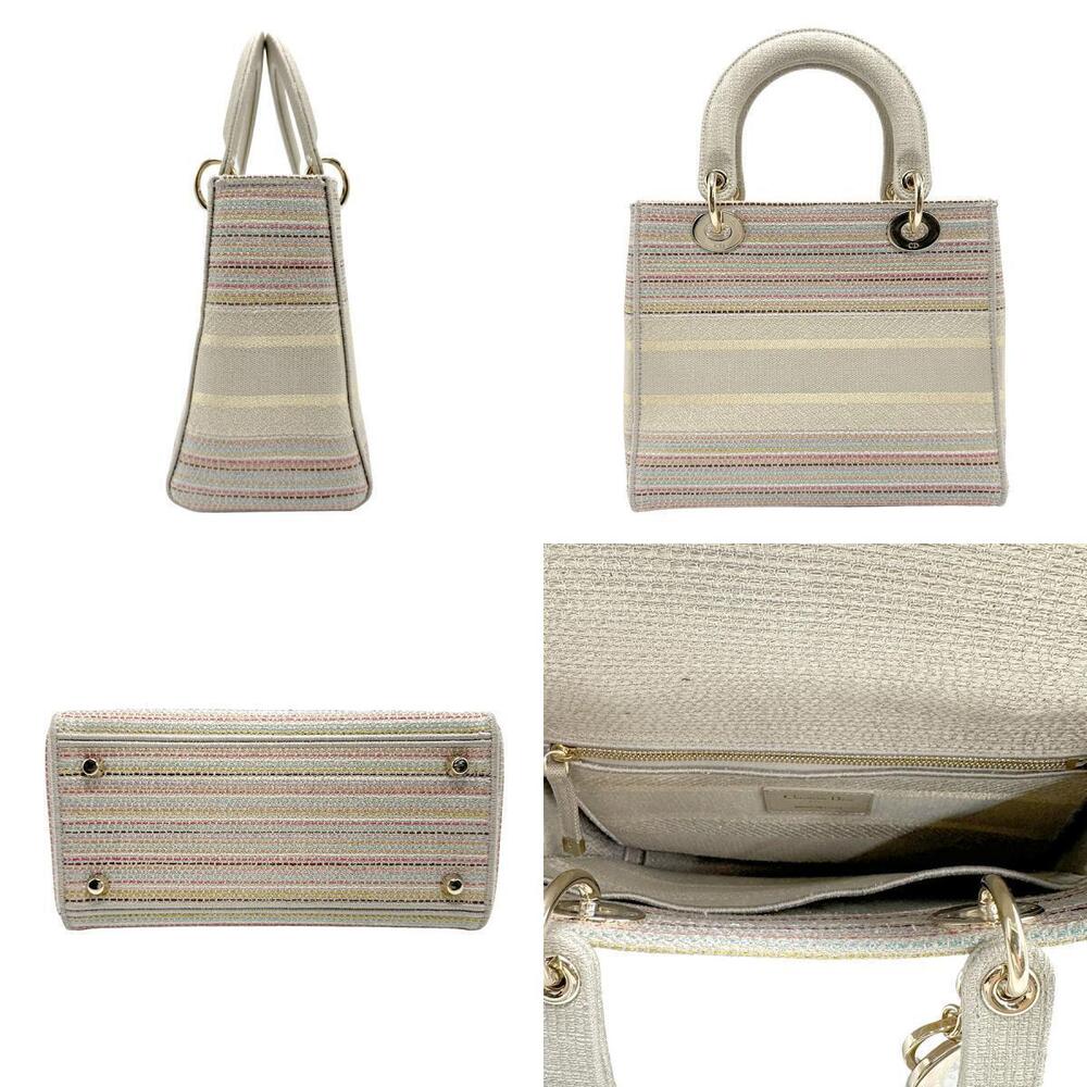 Dior  D Multicolor 2way Canvas Christian Lite Lady Bag Shoulder